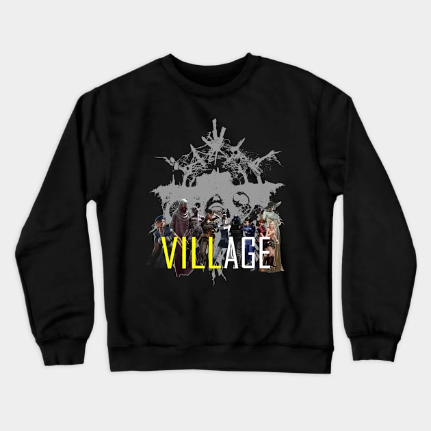 VILLAGE 2 Crewneck Sweatshirt by equiliser